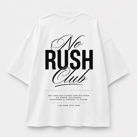 Camiseta No rush club