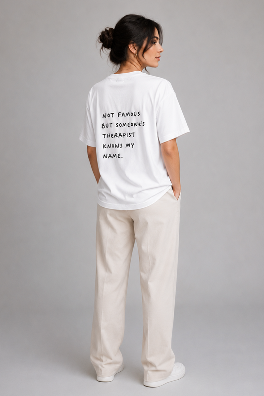 Camiseta Not famous but